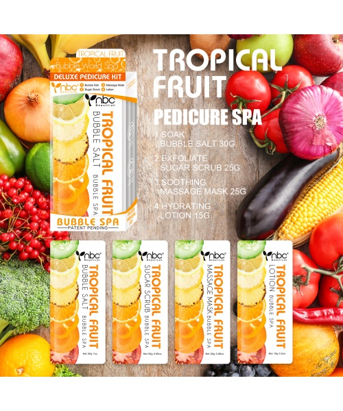 Tropical Fruit 4 in 1 Bubble World Spa – NBC BeautiLab