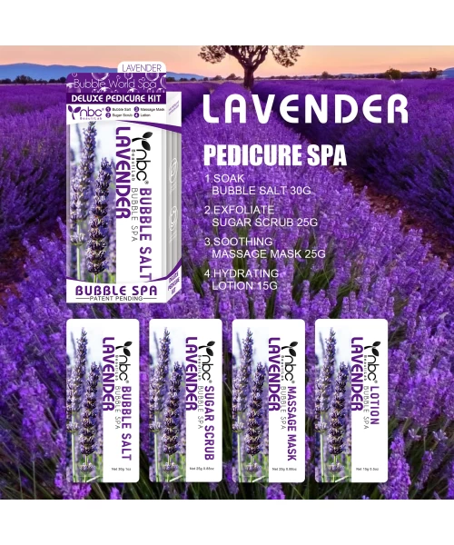 Lavender 4 in 1 Bubble World Spa