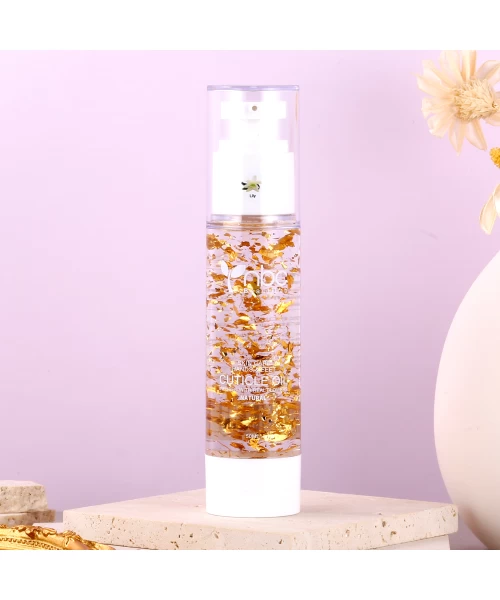 Lily Cuticle Oil with Gold Flakes, 50 ml