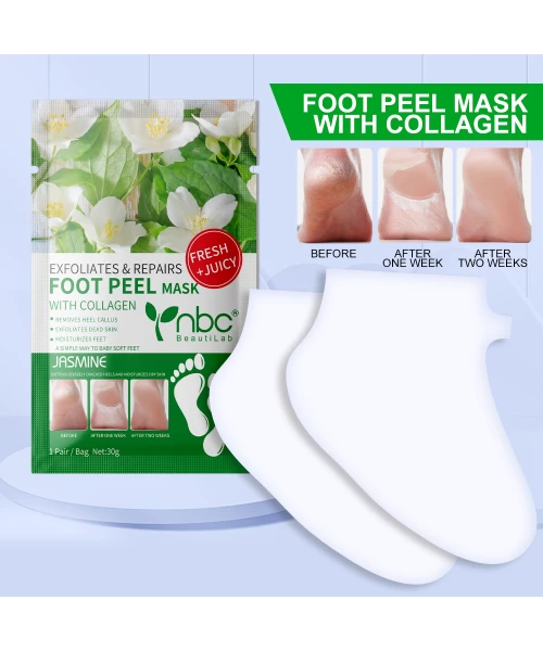 Jasmine Foot Peel Sock Mask